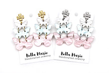 Load image into Gallery viewer, Pastel Butterfly Earrings