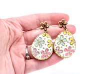 Load image into Gallery viewer, Hand Painted Egg Earrings