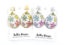 Load image into Gallery viewer, Hand Painted Egg Earrings