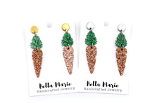 Load image into Gallery viewer, Carrot Earrings