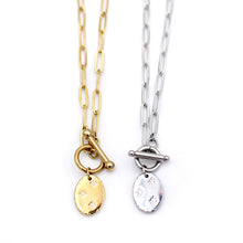 Load image into Gallery viewer, Celestial Oval Toggle Necklace
