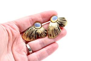 Oversized Wing Post Earrings