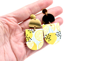 Lemon Earrings