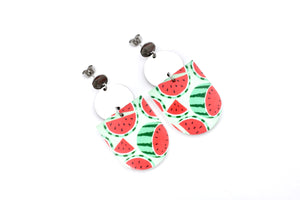 Watermelon Earrings