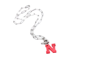 Nebraska Toggle Necklace