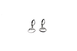 Football Leverback Earrings