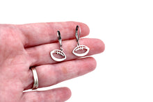 Load image into Gallery viewer, Football Leverback Earrings
