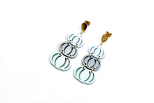 Load image into Gallery viewer, Blue Pumpkin Earrings
