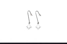 Load image into Gallery viewer, North Star Dangle Earrings
