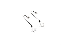 Load image into Gallery viewer, North Star Dangle Earrings
