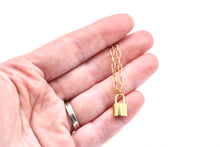Load image into Gallery viewer, Dainty Lock Necklace

