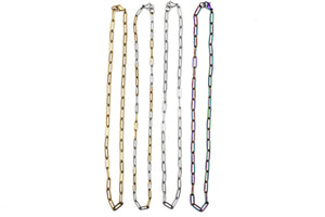 Paperclip Layering Necklaces