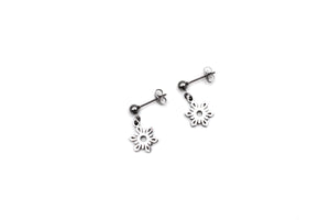 Dainty Snowflake Earrings