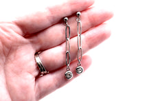 Load image into Gallery viewer, Paperclip Chain Earrings
