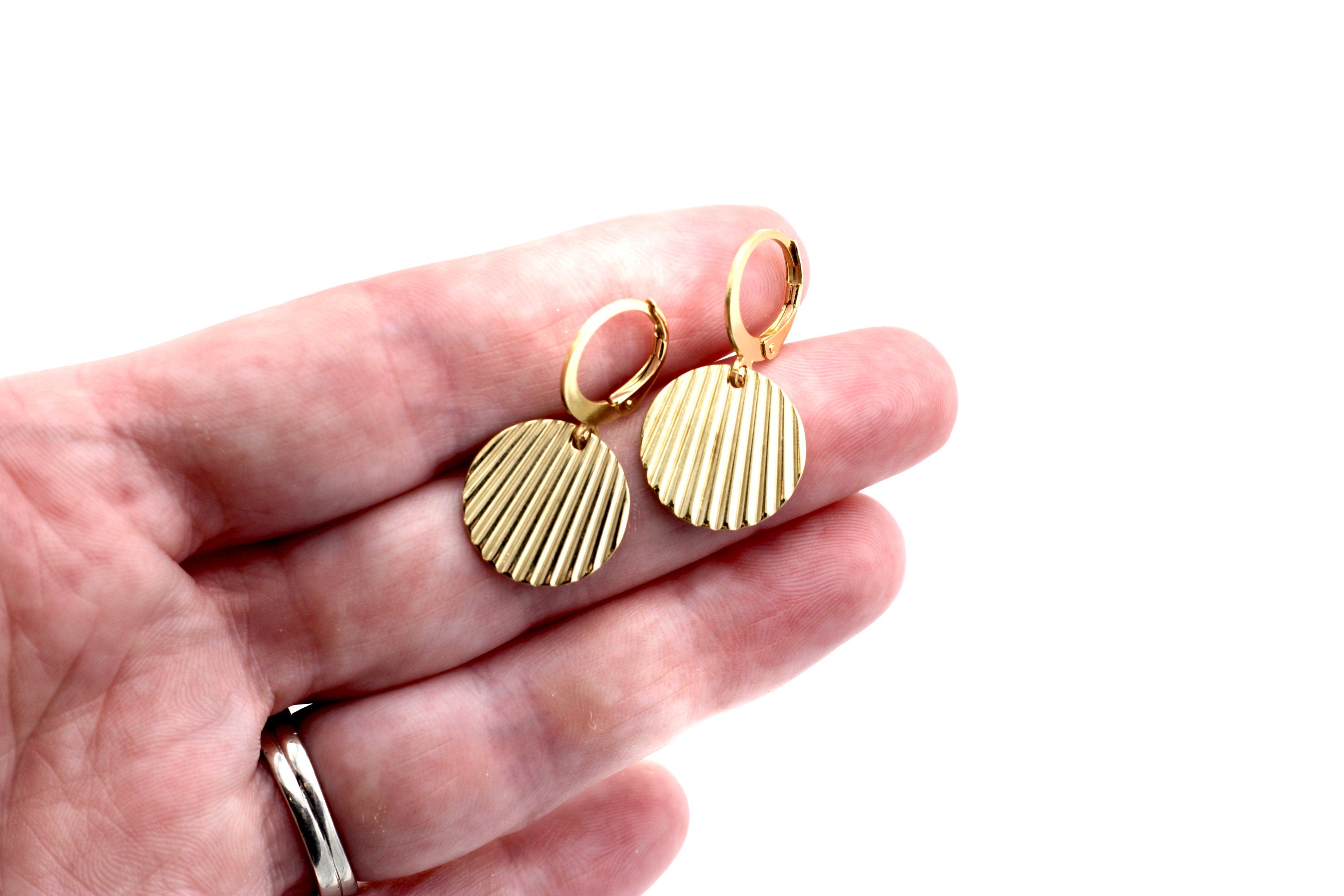Lever Earrings