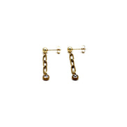 Paperclip Chain Earrings