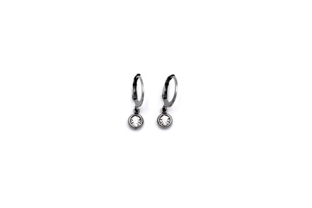 Silver Lever Back Earrings