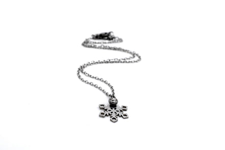 Silver Snowflake Necklace