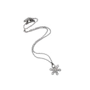 Silver Snowflake Necklace
