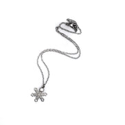 Silver Snowflake Necklace