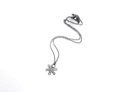 Silver Snowflake Necklace
