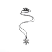 Silver Snowflake Necklace