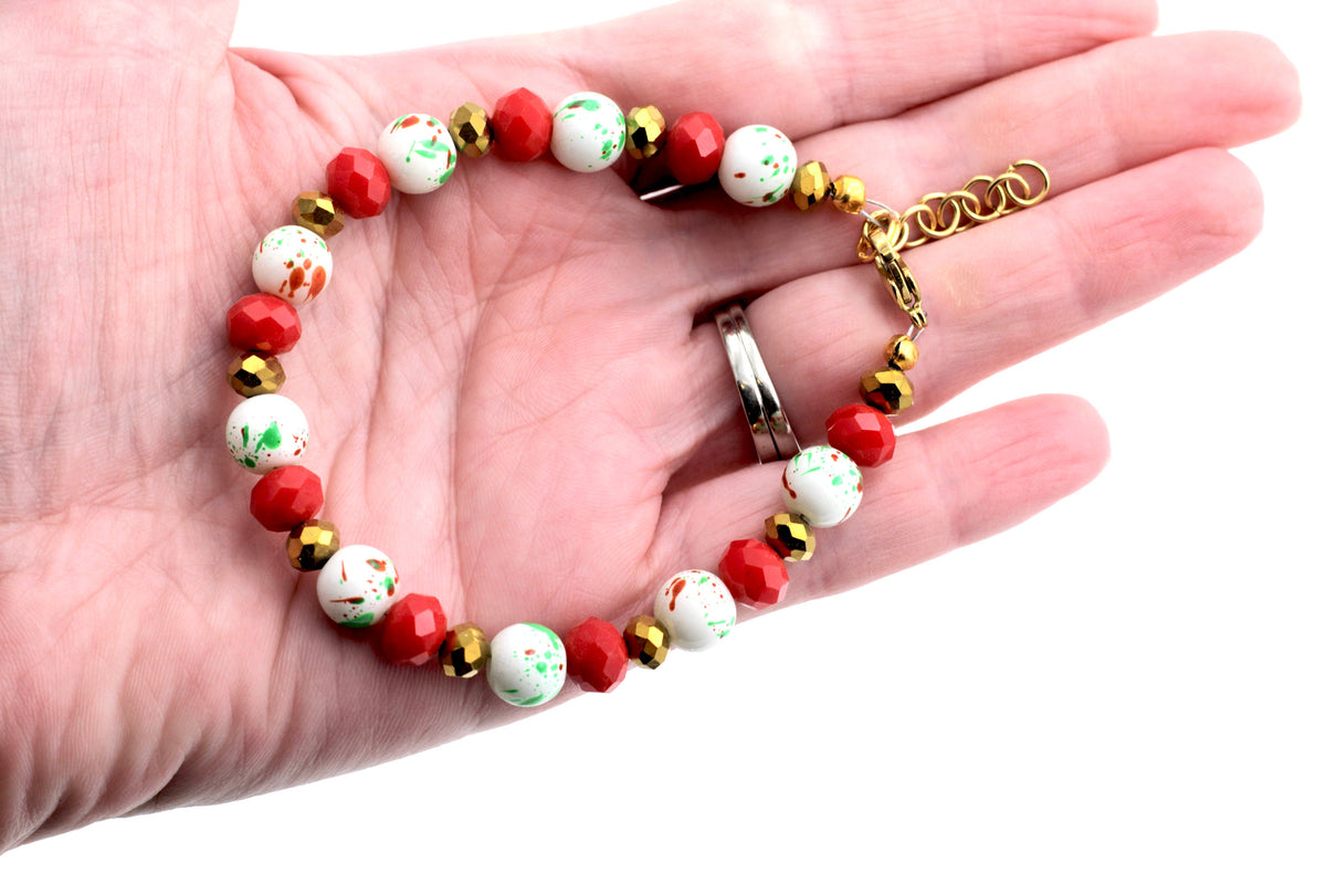 Christmas Stack Bracelet