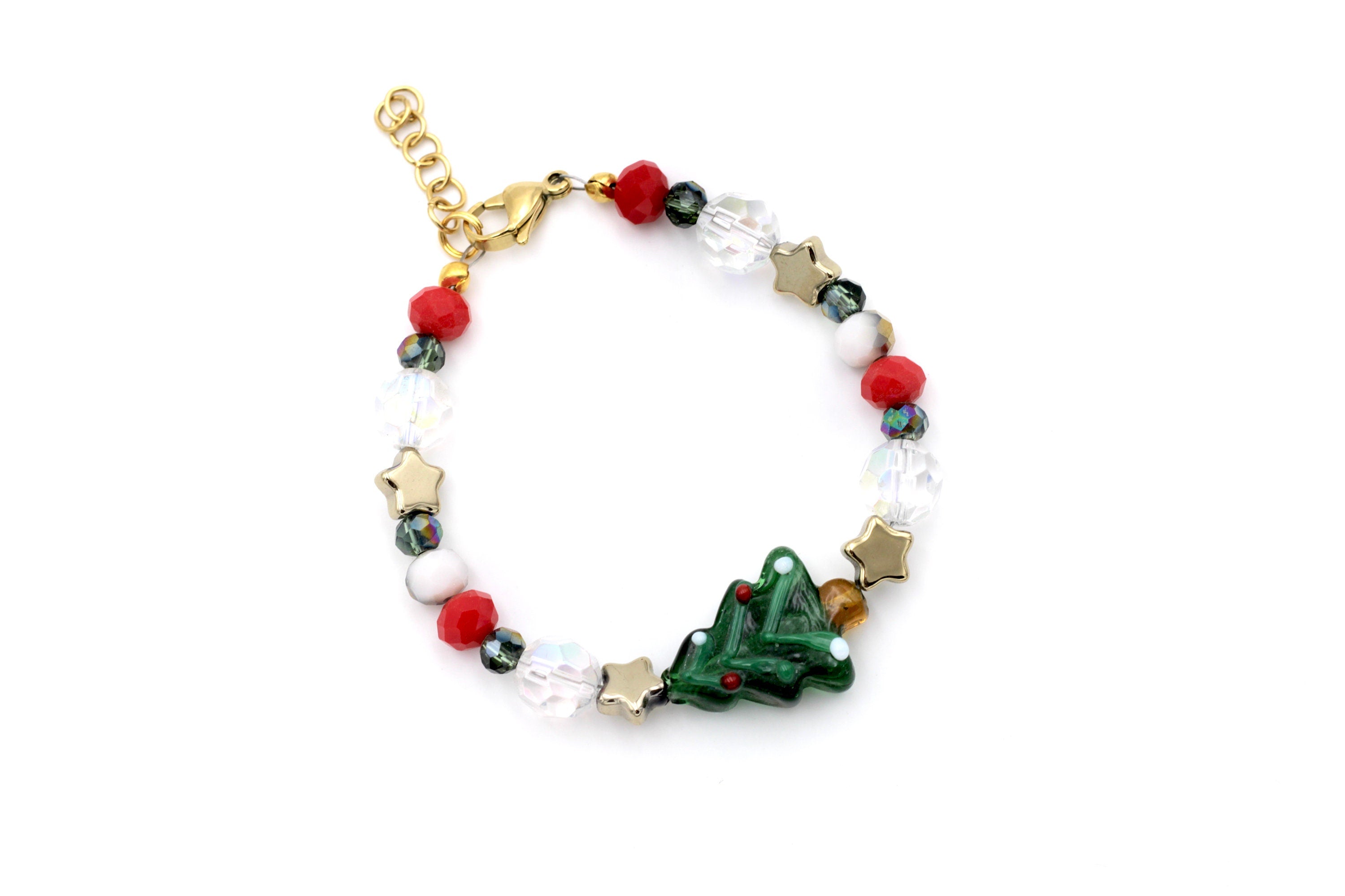 Christmas Tree Bracelet