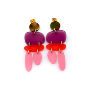 Pink Ombré Earrings