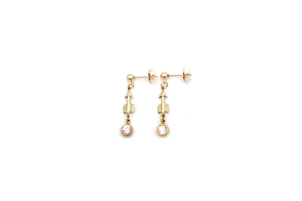 Arrow Rhinestone Dangles