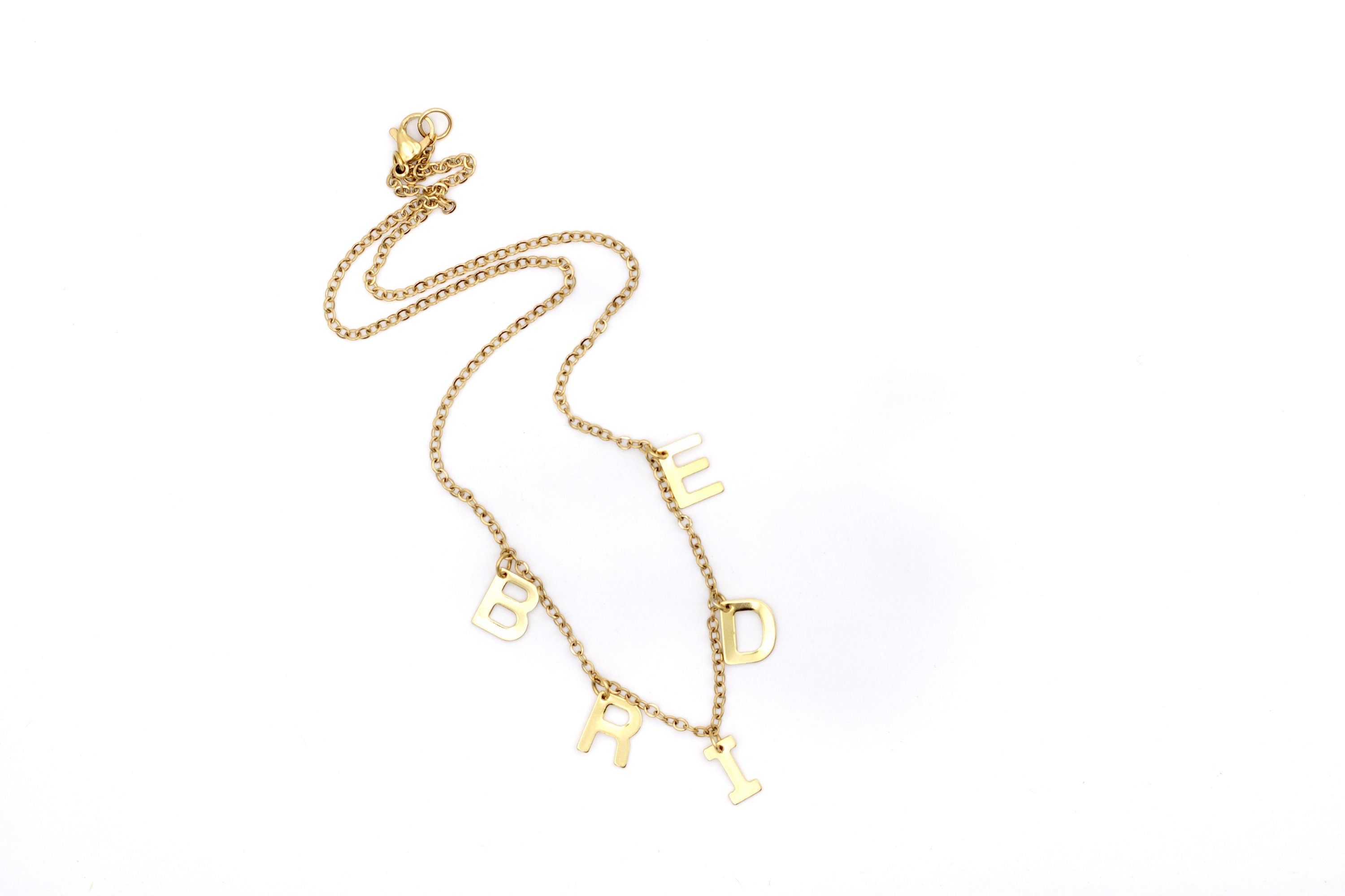 Bride Necklace, Bride Jewelry, Gift for Bride, Bridal Jewelry, Bachelorette Necklace, Bachelorette Jewelry, Honeymoon Jewelry,