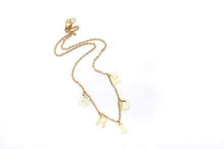 Bride Necklace, Bride Jewelry, Gift for Bride, Bridal Jewelry, Bachelorette Necklace, Bachelorette Jewelry, Honeymoon Jewelry,