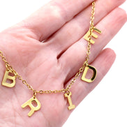 Bride Necklace, Bride Jewelry, Gift for Bride, Bridal Jewelry, Bachelorette Necklace, Bachelorette Jewelry, Honeymoon Jewelry,
