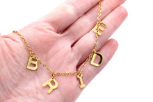 Load image into Gallery viewer, Bride Necklace, Bride Jewelry, Gift for Bride, Bridal Jewelry, Bachelorette Necklace, Bachelorette Jewelry, Honeymoon Jewelry,
