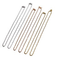 Cable Layering Necklaces