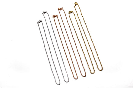 Cable Layering Necklaces