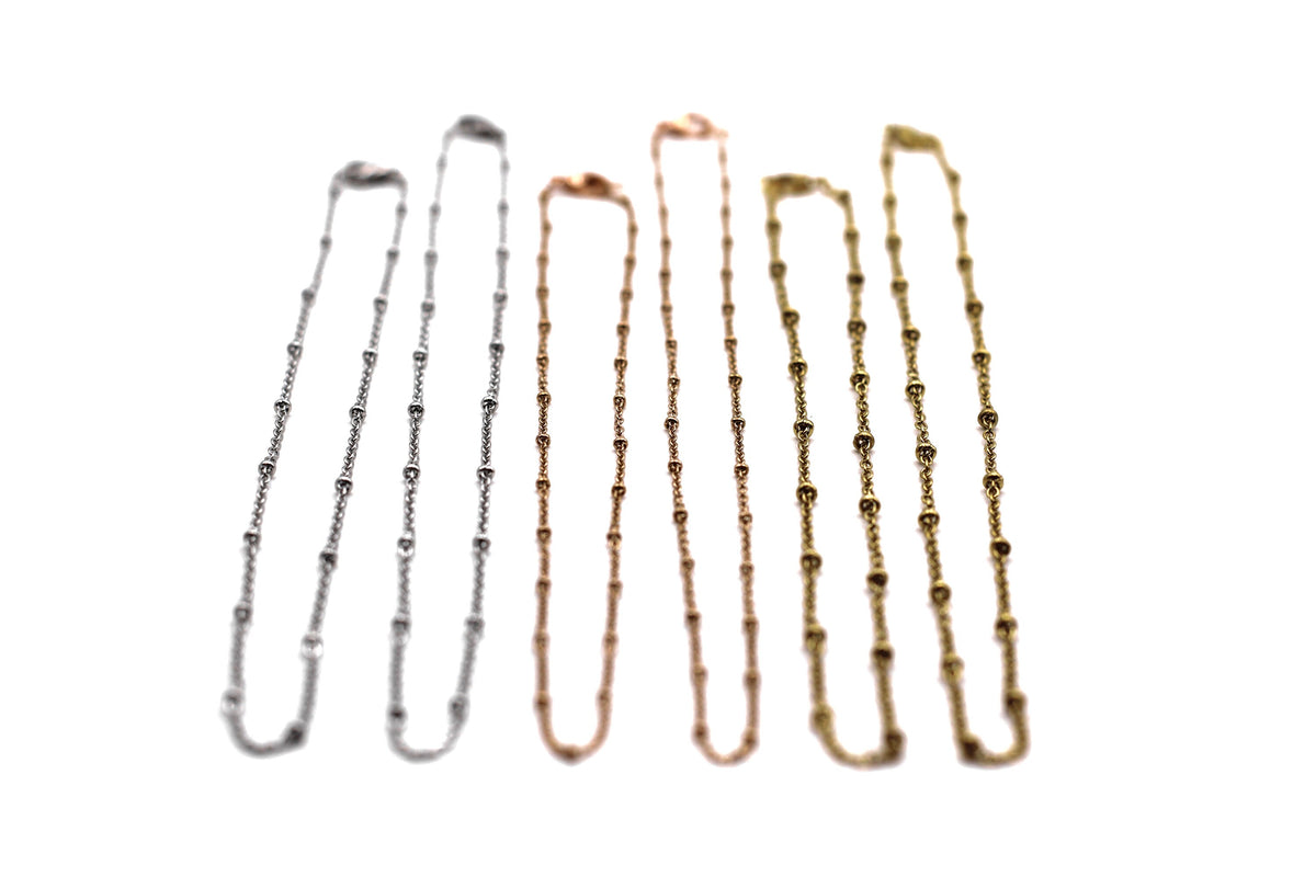 Satellite Layering Necklaces