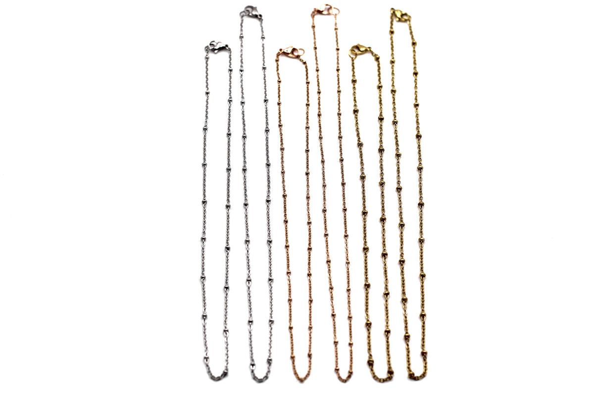 Satellite Layering Necklaces