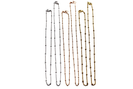 Satellite Layering Necklaces