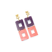 Flag Earrings