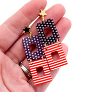 Flag Earrings