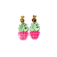 Plant Earrings, Plant Jewelry, Plant Lover Gift, Tropical Earrings, Plant Mom Gift, Monstera Leaf Earrings, Leaf Earrings, Botanical Gifts