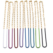 Colorful Enamel Necklace
