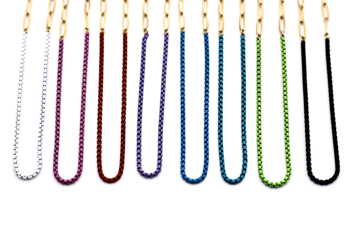 Colorful Enamel Necklace