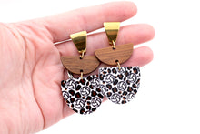 Load image into Gallery viewer, Volleyball Earrings, Volleyball Jewelry, Volleyball Dangle Earrings, Volleyball Gift, Volleyball Coach Gift, Volleyball Player Gift
