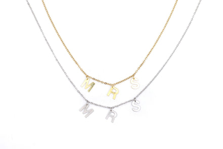 Mrs Necklace, Mrs Jewelry, Gift for Wife