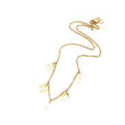 Bride Necklace, Bride Jewelry, Gift for Bride, Bridal Jewelry, Bachelorette Necklace, Bachelorette Jewelry, Honeymoon Jewelry,