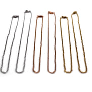Cable Layering Necklaces