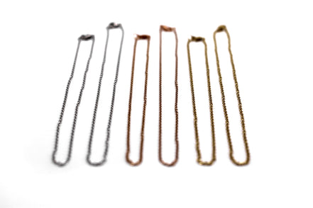 Cable Layering Necklaces