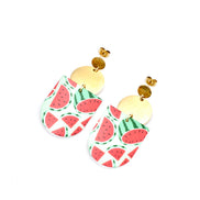 Watermelon Earrings